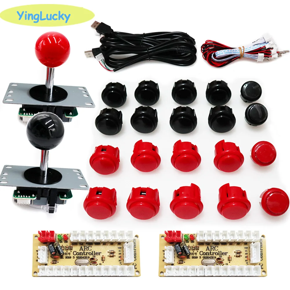 Arcade Button Kit - Kit de retard zéro pour 2