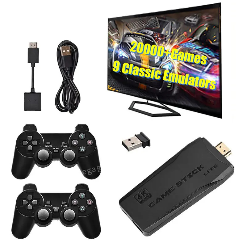 Retro Gaming Hdmi Stick - Console de jeu rétro sans fil