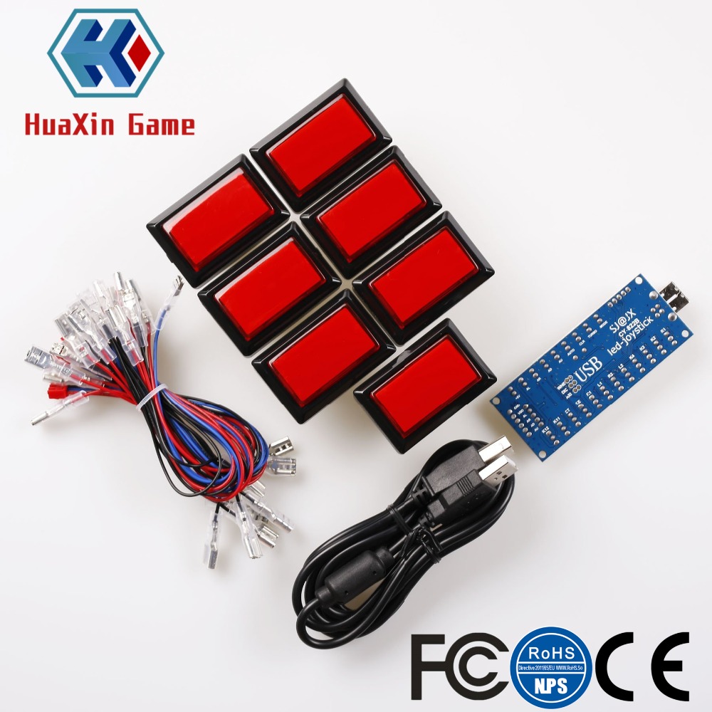 Arcade Button Kit - Kit de jeu d'arcade à bouton-poussoir