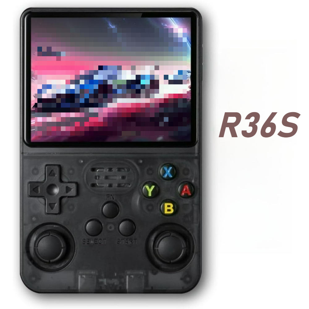 Retro Gaming Console Handheld - Console de jeux rétro R36S, écran