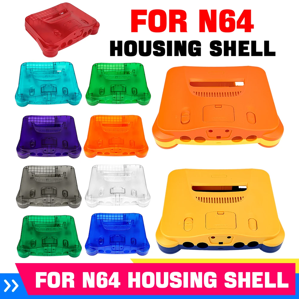 Retro Gaming N64 - Coque de remplacement pour console de