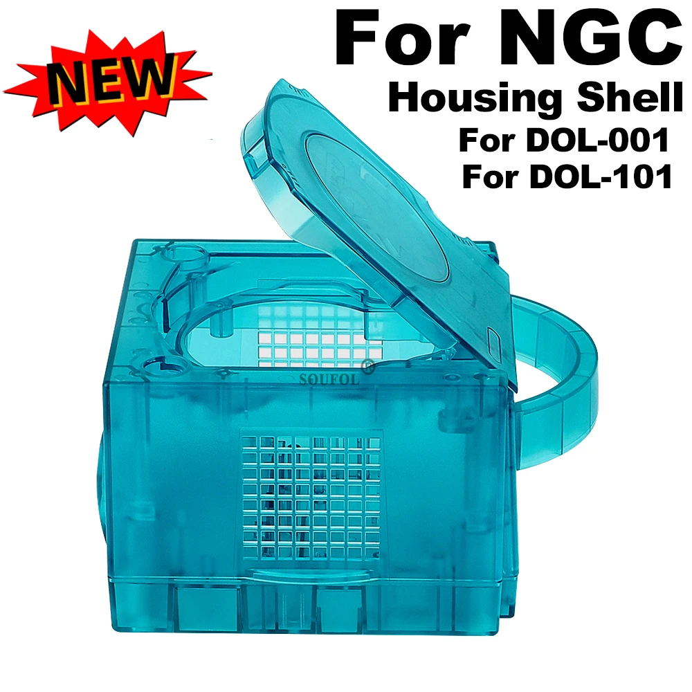 Retro Gaming Fun - Étui de remplacement bleu glace pour