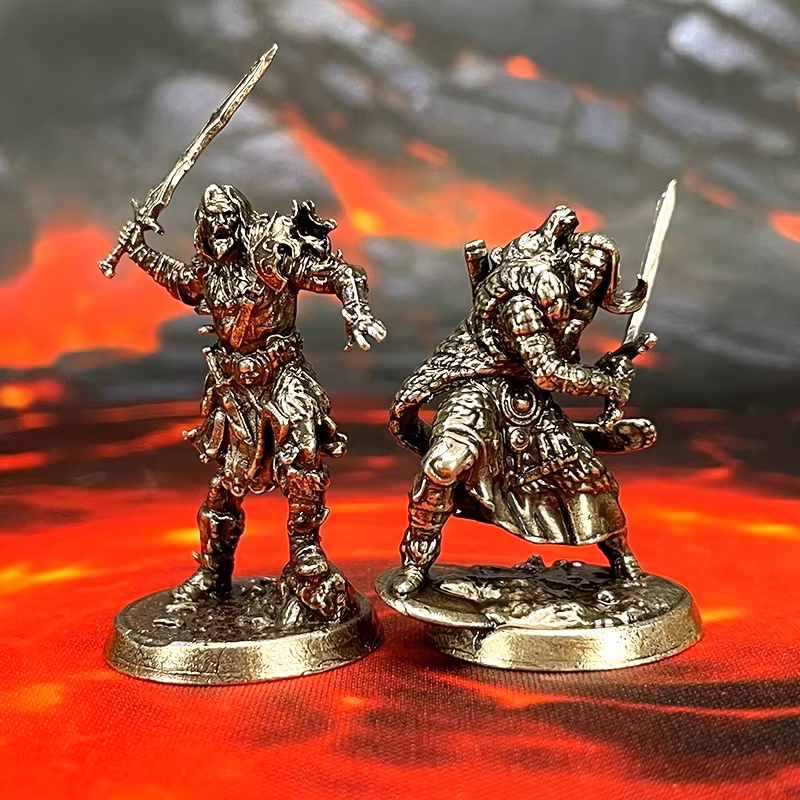 Retro Gaming Tv - Nouvel ensemble de figurines de guerrier