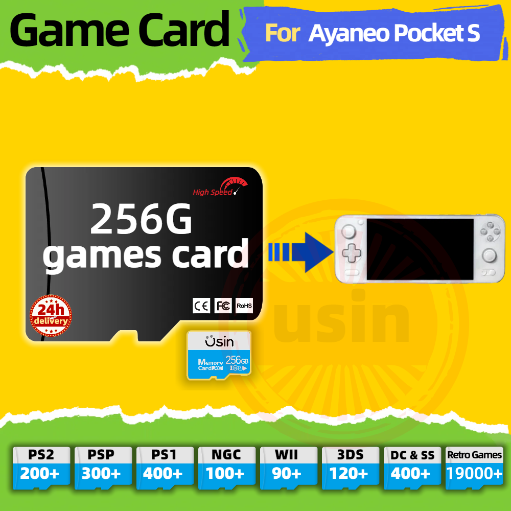 Retro Gaming Android - Carte de jeu pour Ayaneo Pocket