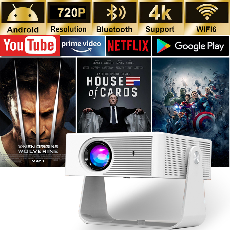 Retro Gaming Projector - Nouveau projecteur mini X3 Ultra HD