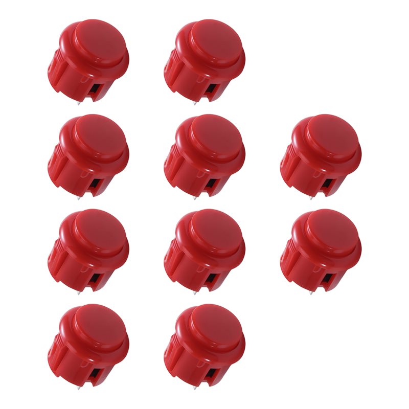 Arcade Button Kit - ABJF-Arcade Bouton Poussoir 24 mm, Interrupteur