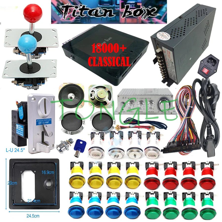 Arcade Button Kit - JAMMA Game Kit Copy SANWA Joystick,