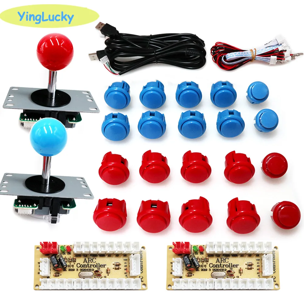 Kit de retard zéro pour 2 joue - Arcade Button Kit avis et prix