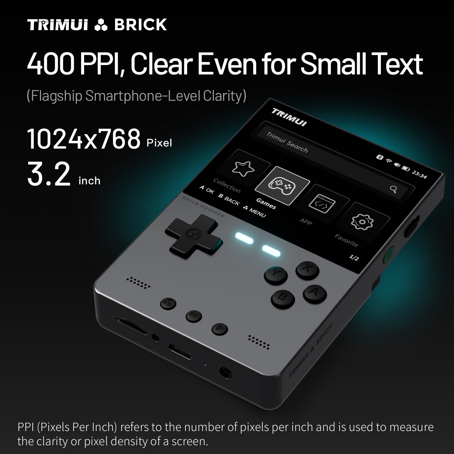 Console de jeu portable TRIMUI - Retro Gaming Handheld Best avis et prix