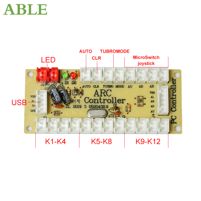 Kit d'arcade zéro retard pour  - Arcade Button Kit avis et prix