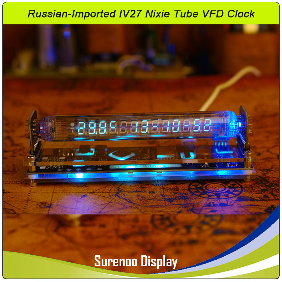 Horloge VFD à tube Nixie IV27  - Retro Gaming Youtube avis et prix