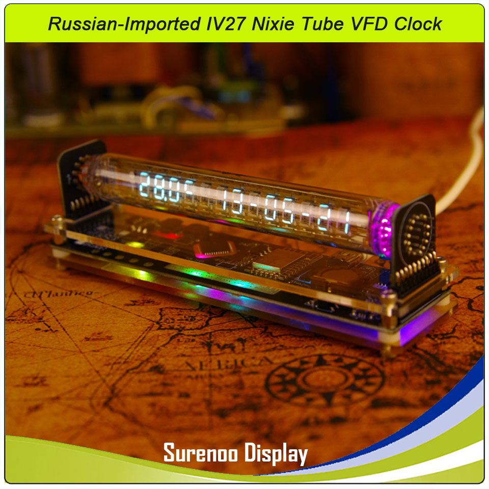 Horloge VFD à tube Nixie IV27  - Retro Gaming Youtube avis et prix