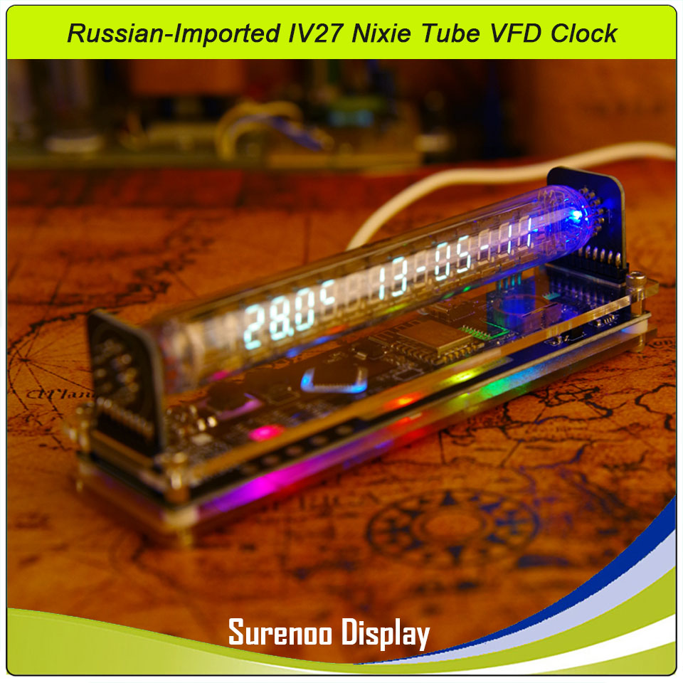 Horloge VFD à tube Nixie IV27  - Retro Gaming Youtube avis et prix