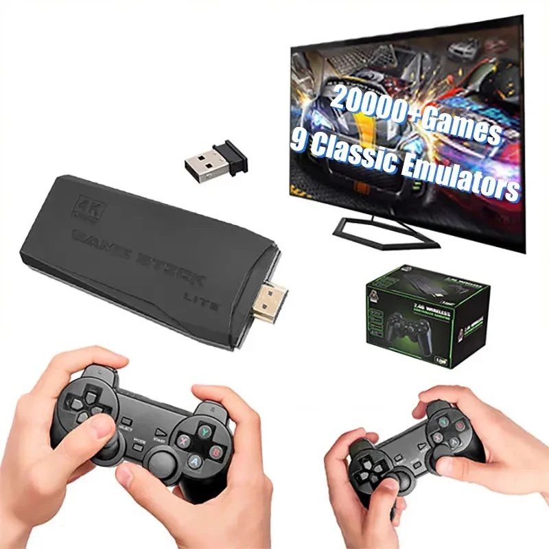 Stick de jeu vidéo M8, sortie  - Retro Gaming Hdmi Stick avis et prix