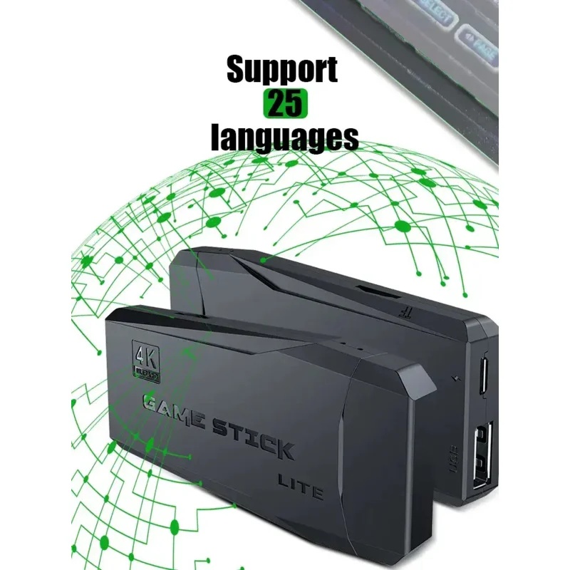 Stick de jeu vidéo M8, sortie  - Retro Gaming Hdmi Stick avis et prix