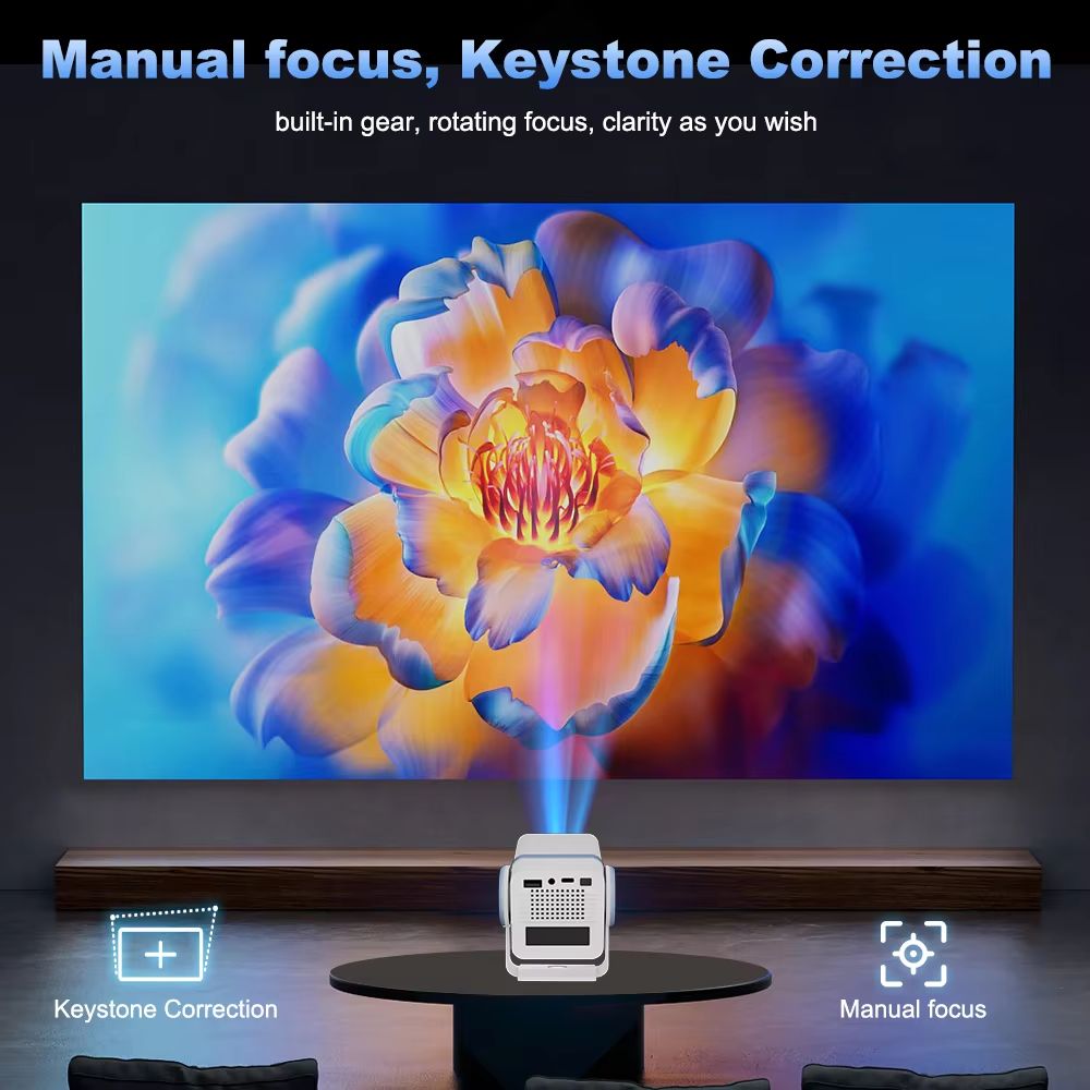 Projecteur DESS Android 13, Wi - Retro Gaming Projector avis et prix
