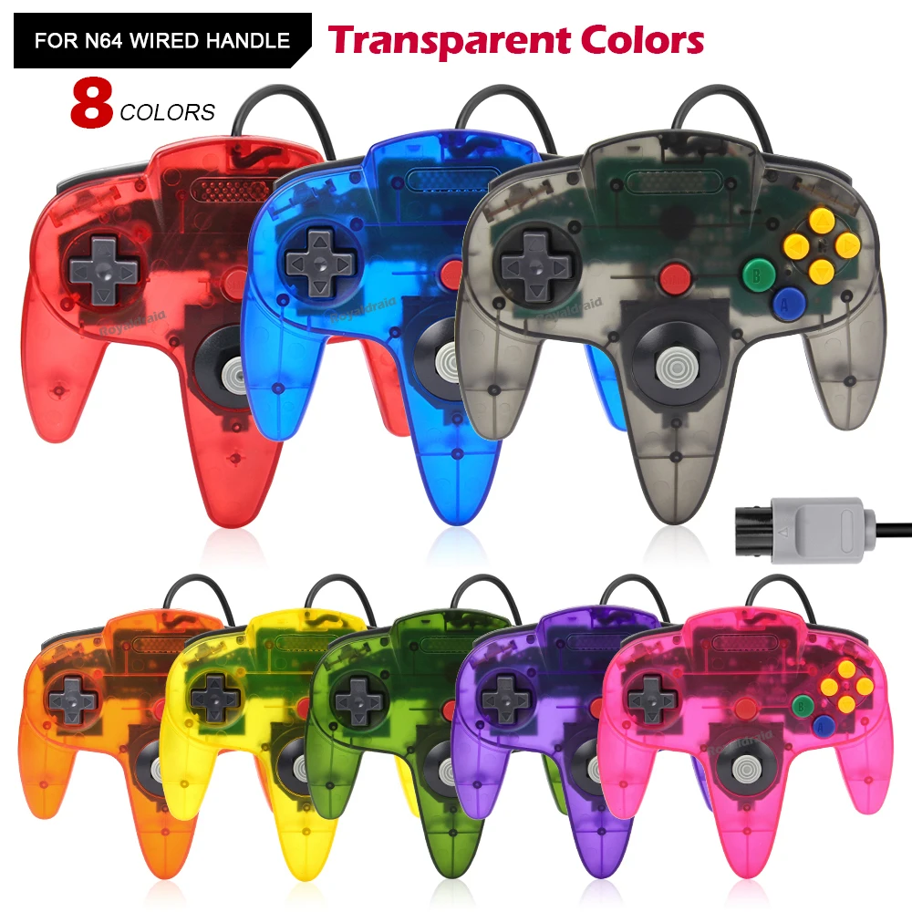 Manette de jeu filaire 8 coule - Retro Gaming N64 avis et prix