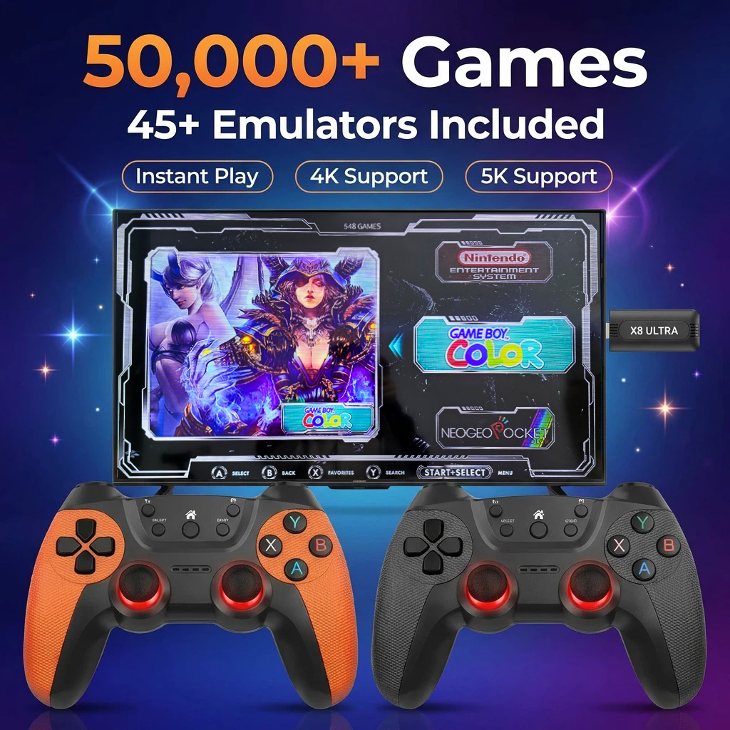 Console de jeu rétro X8 Ultra  - Retro Gaming Stick avis et prix