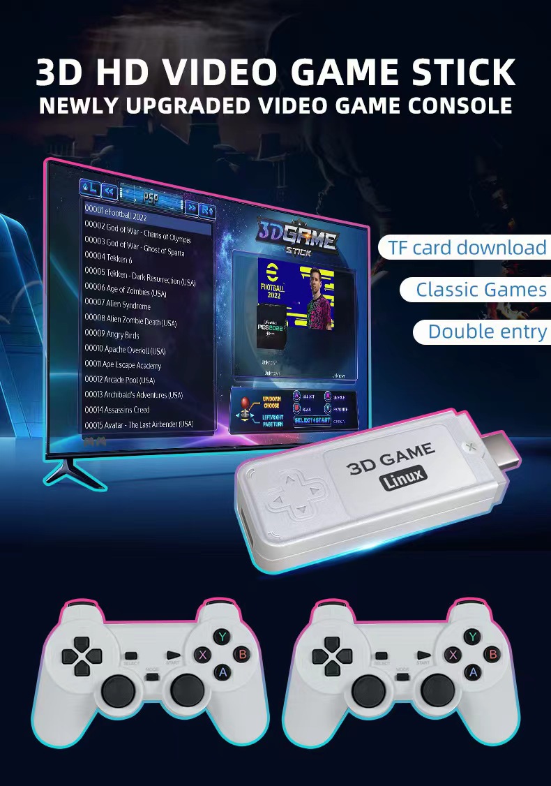 Y6 Console de jeu rétro 4K 60f - Retro Gaming Hdmi Stick avis et prix