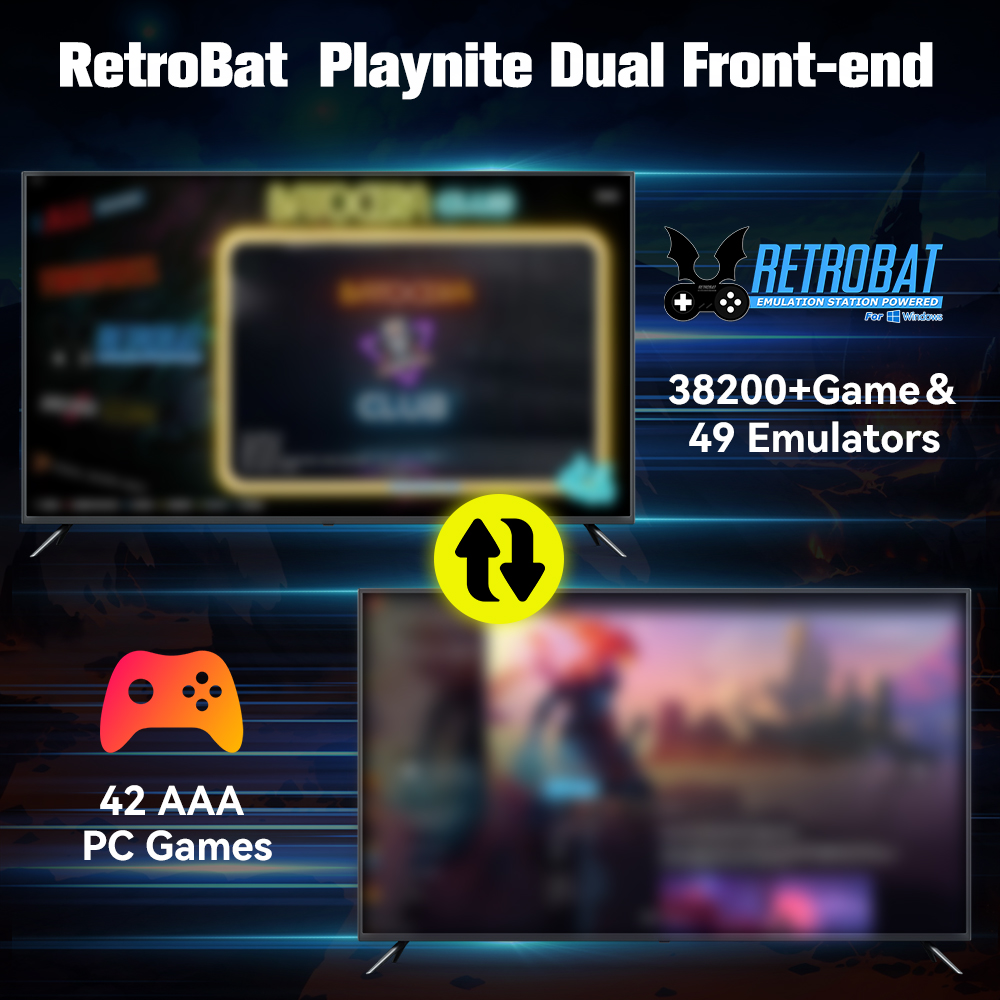 Retrobat & Playnite System HDD - Retro Gaming Tv avis et prix