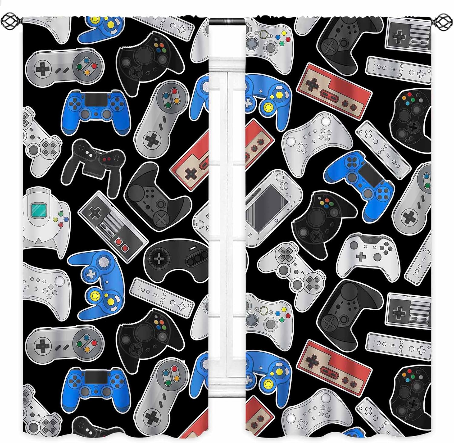 Rideaux « Contrôleurs Rétro »  - Retro Gaming Youtube avis et prix