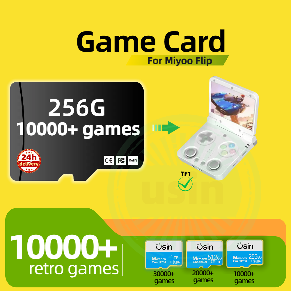 Carte de jeu pour Miyoo Flip 3 - Retro Gaming Console Handheld avis et prix