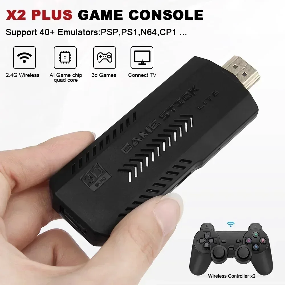 Console de jeu rétro X2Plus 4K - Retro Gaming Stick avis et prix