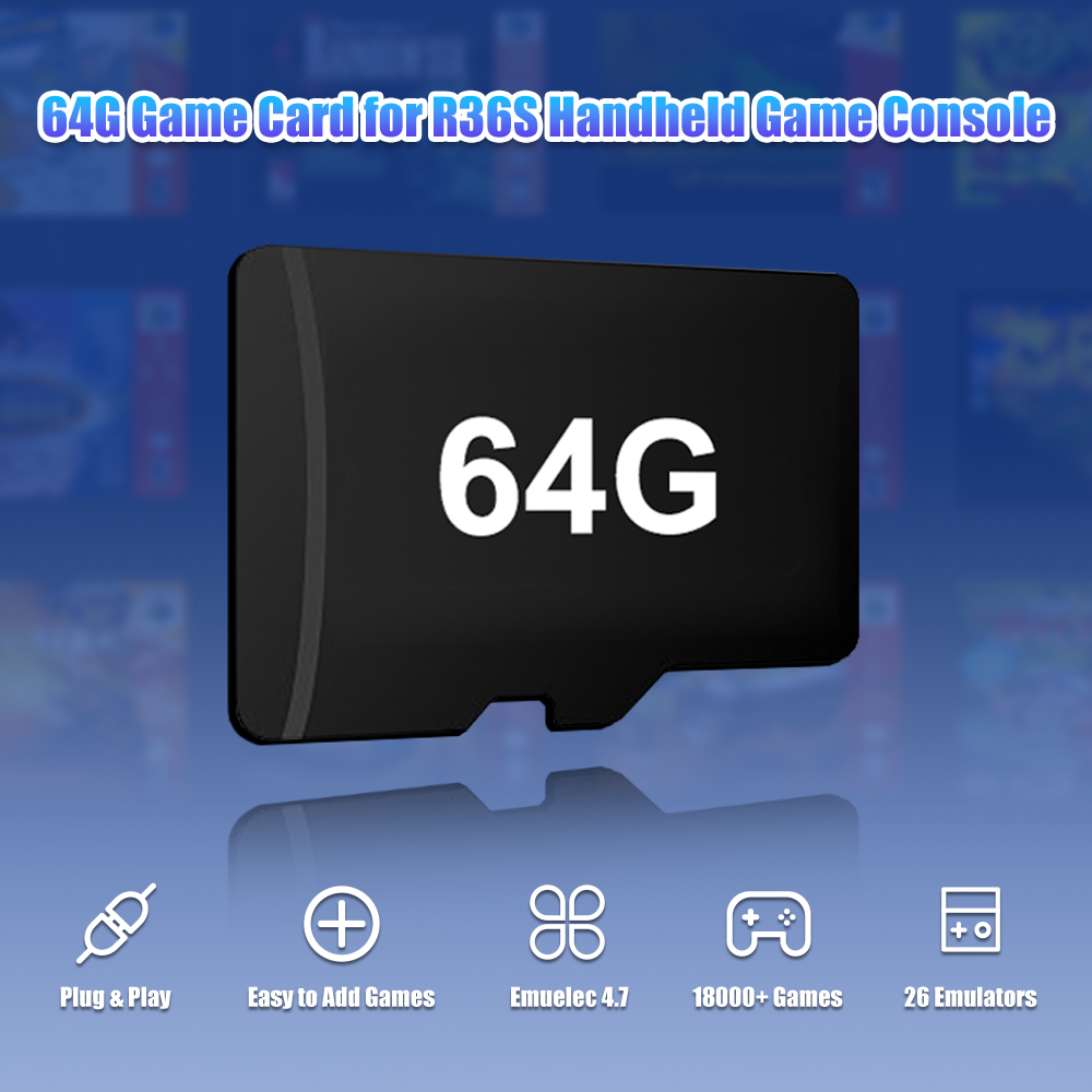 Carte de jeu TF 64 go pour Con - Retro Gaming Qss avis et prix