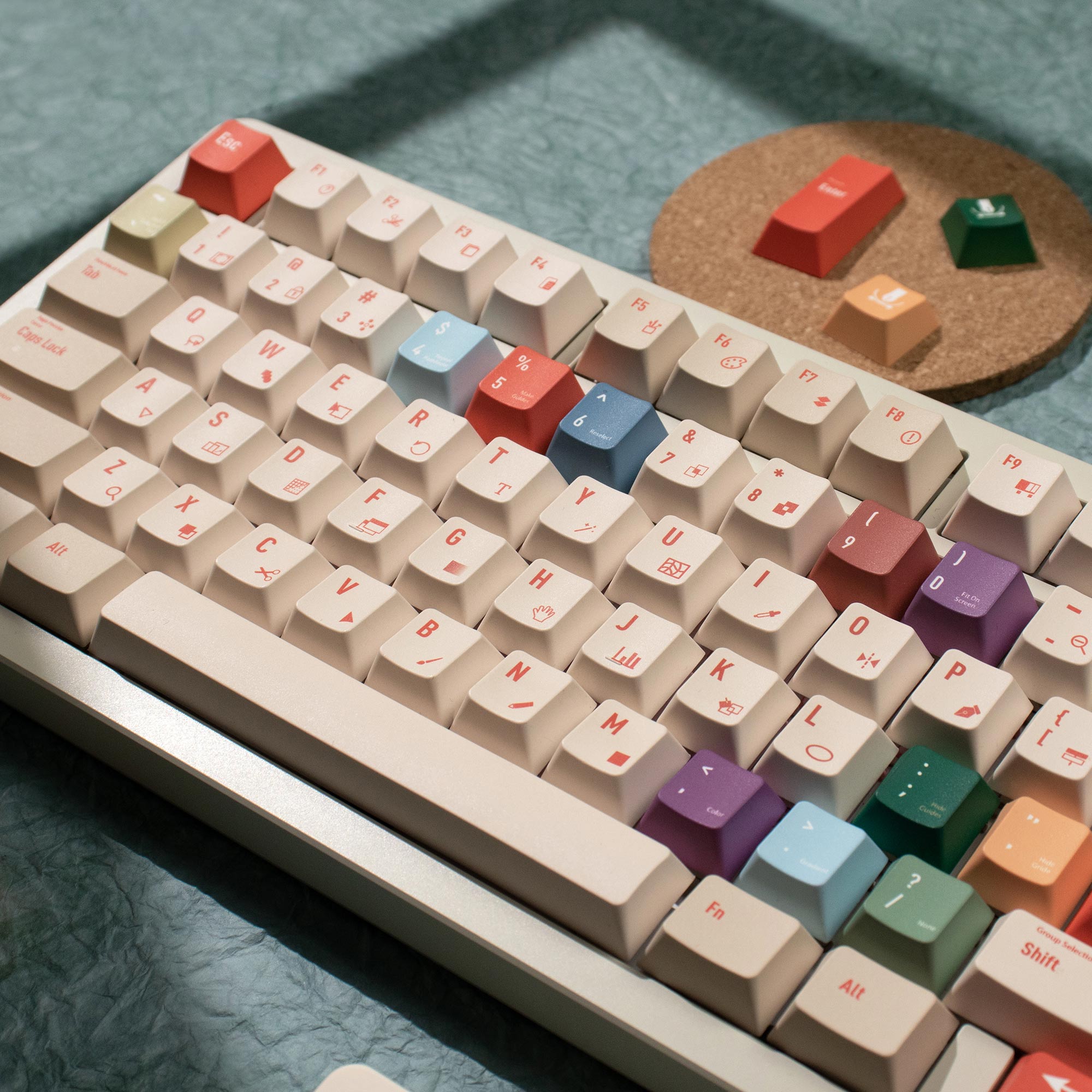 Capuchons de touches d'illustr - Retro Gaming Keyboard avis et prix