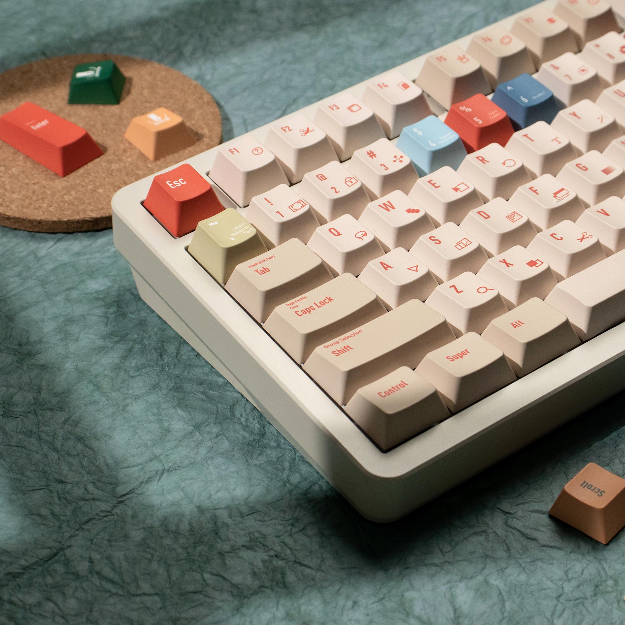 Capuchons de touches d'illustr - Retro Gaming Keyboard avis et prix