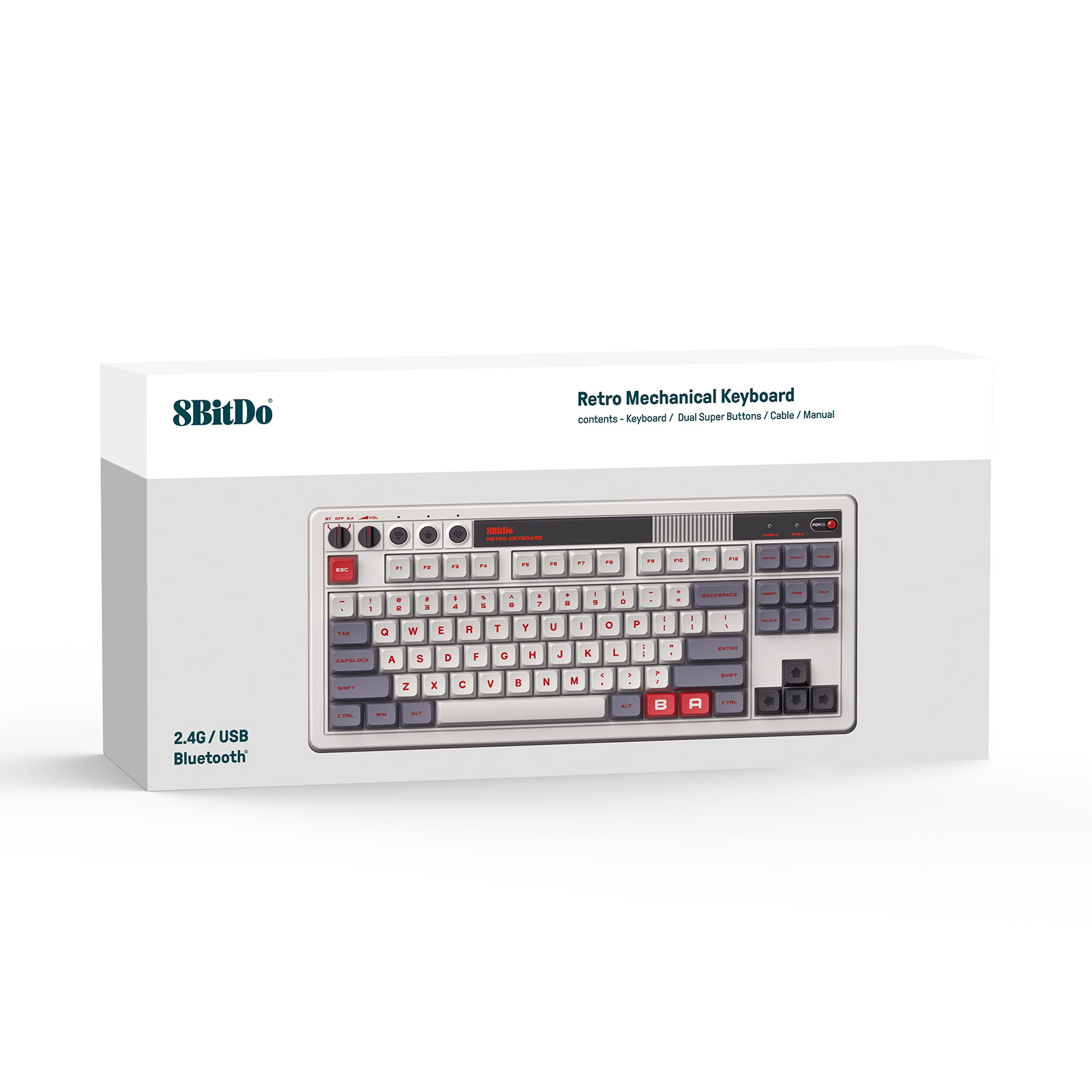 8Bitdo Clavier mécanique rétro - Retro Gaming Com avis et prix
