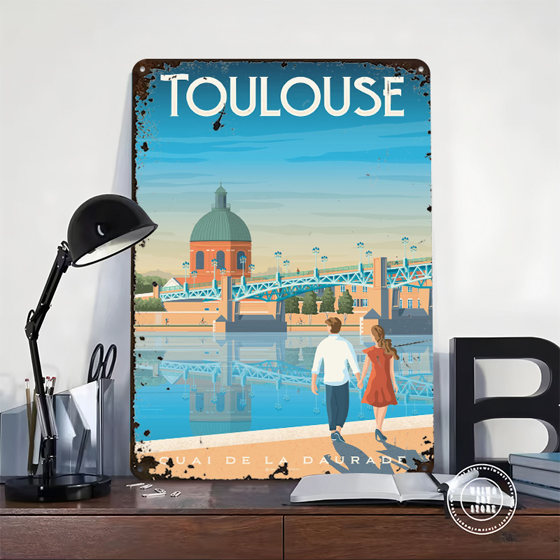 Affiche Métallique Imprimée To - Retro Gaming Toulouse avis et prix