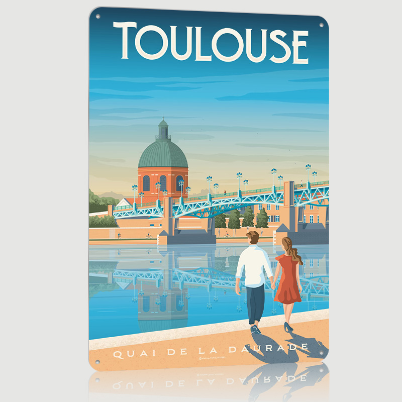 Affiche Métallique Imprimée To - Retro Gaming Toulouse avis et prix