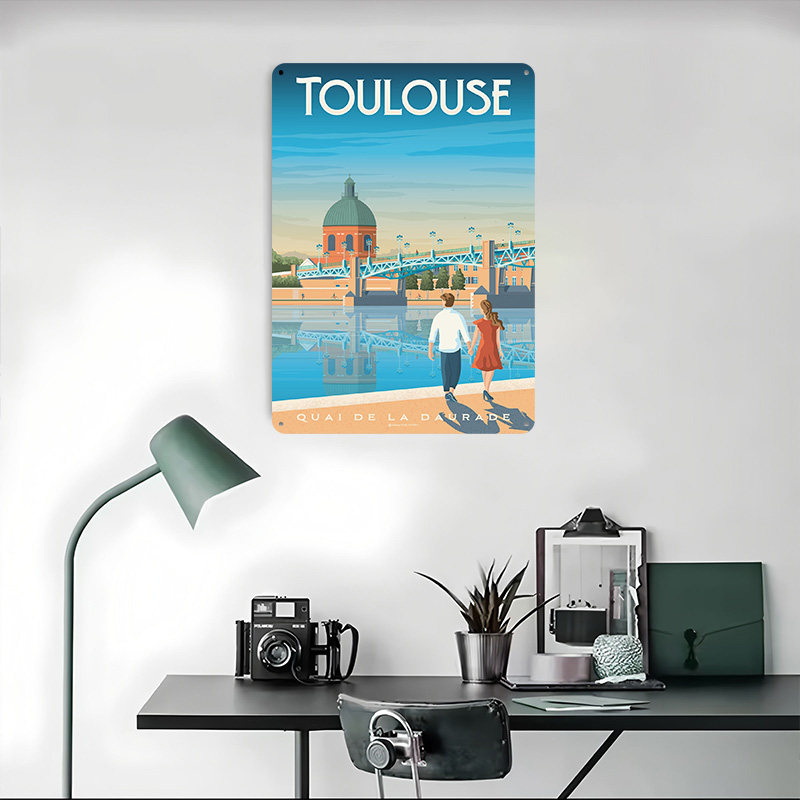 Affiche Métallique Imprimée To - Retro Gaming Toulouse avis et prix