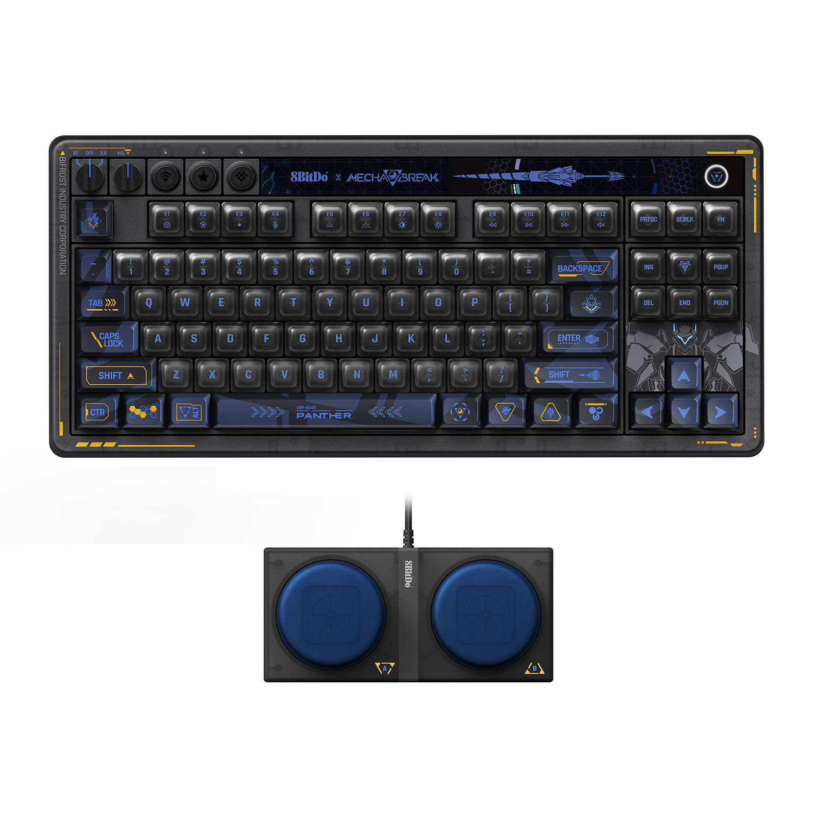 Clavier mécanique rétro 8BitDo - Retro Gaming Android avis et prix