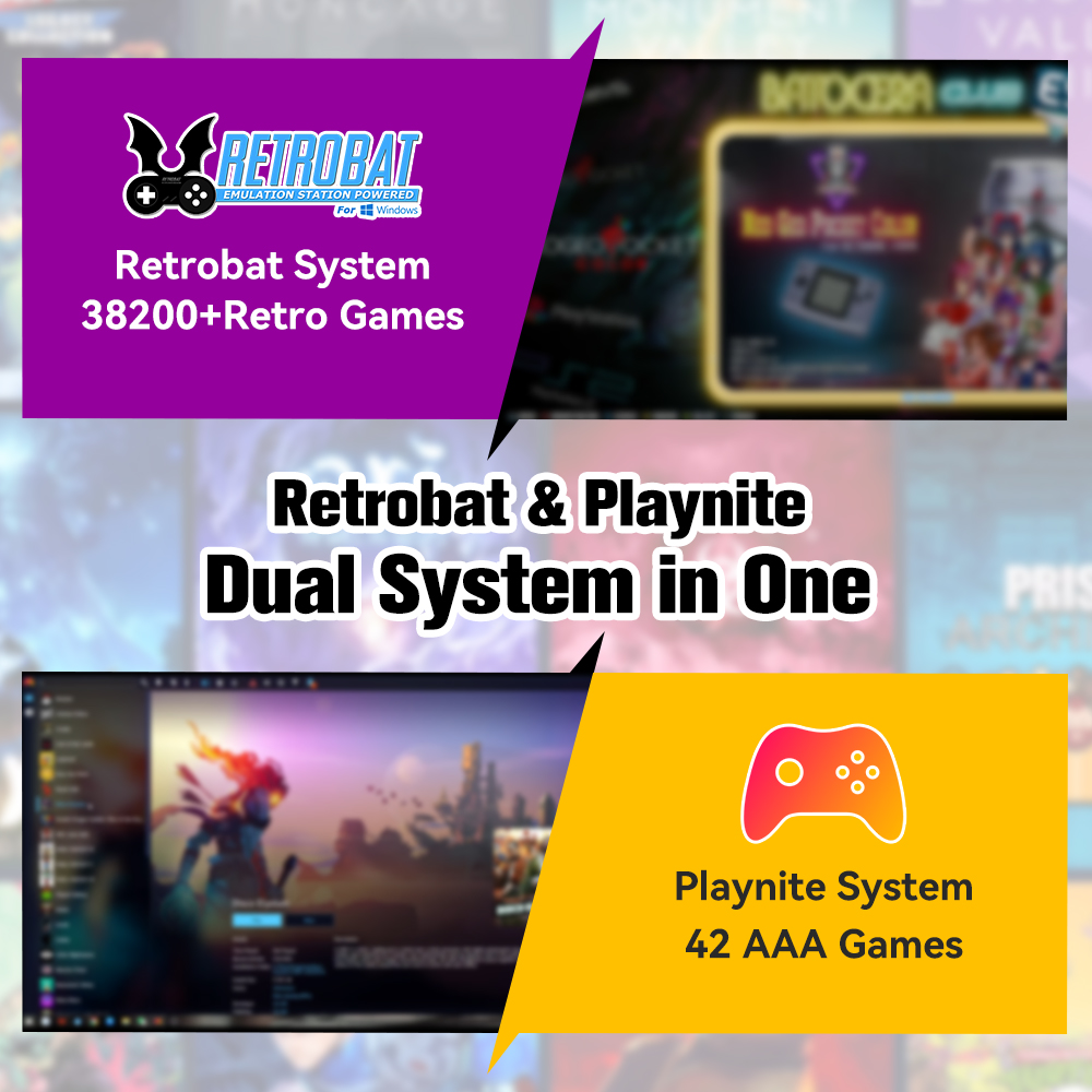 Retrobat & Playnite Console de - Retro Gaming Stick avis et prix